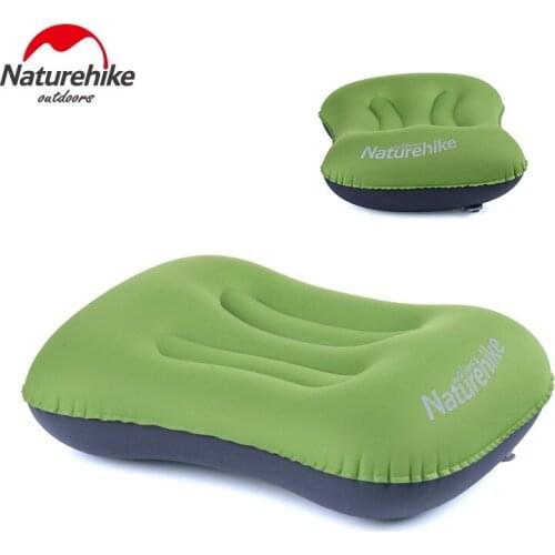 Naturehike Inflatable Pillow Inflatable Cushion Sleeping Gear Pillow Soft Neck Protective Head Rest Travel Accessories