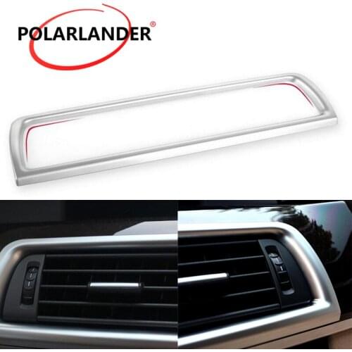 For BMW 5 Series F10 F18 2011 -2016 door stereo sticker loudspeaker cover ABS Chrome trim Car styling