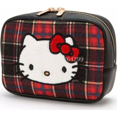 New Fashion KT Girls Woman Cosmetic Bags Cases For Children