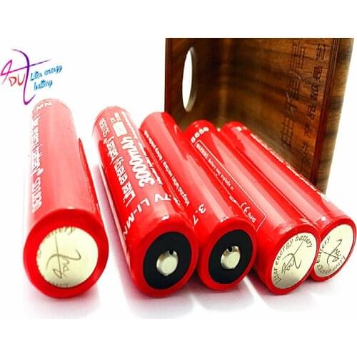 10PCS New Original Liter energy battery 18650B 3.7V 3000MAH SD18650 Rechargeable Li-ion battery for tablet pc inch