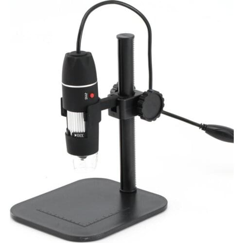 USB LED Digital Electronic Microscope 50X 500X Magnifier Portable Camera Black Practical Camera Microscope Endoscope Magnifier