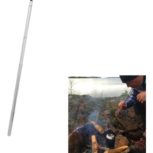 Retractable Fire Blow Tube Fire Bellow Tool for Outdoor Cooking Camping Hiking Emergency Gear