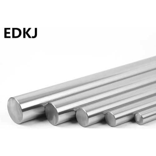 1pcs 6mm 8mm 10mm 12mm linear shaft 3d printer parts linear rail Cylinder Chrome Plated Liner Rods axis Linear shaft round rod