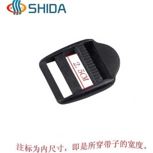 100 PCS 25mm Plastic Buckles for ParaCord Bracelet webbing Release Buckles for packbags bag accessories