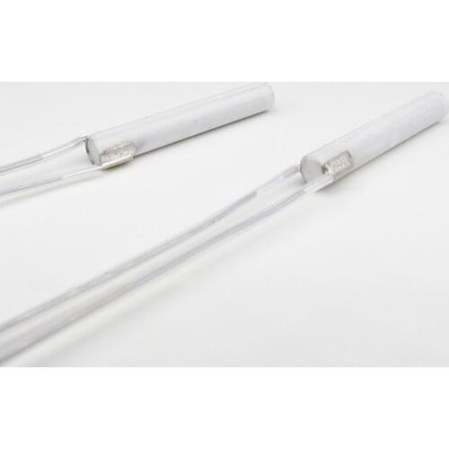 2pcs MSXH-RB3825 Small high temperature heating rod 3.8*25mm Micro Heater Ceramic space heating rod for MCH Ceramics Heater