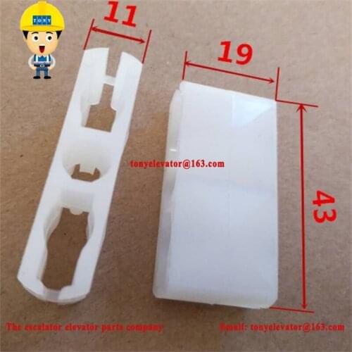 Elevator Accessories Door Slider Basement 43*19*11mm Use for KONE