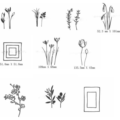 Alk Flowers Frame Mixed Metal Cutting Dies Stencils for DIY Scrapbooking Decorative Crafts Embossing Paper Cards Making New 2019