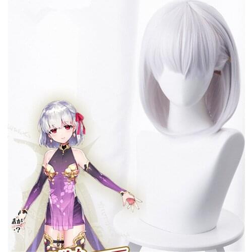 FGO Kama New Nero Wig Fate Grand Order Fate stay night Hair Golden 35cm Heat Resistant Cosplay Wig + Wig Cap