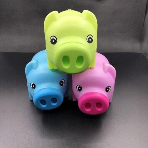 Pig Cash Coins Storage Box Plastic Cute Kids Saving Money Boxes Children Cash Coins Toy Piggy Banks Storage Box Home Toy Gift