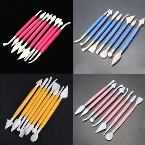 New Fondant Cake Decorating Flower Sugarcraft Modelling Tools Clay 58X4 Drop Shipping