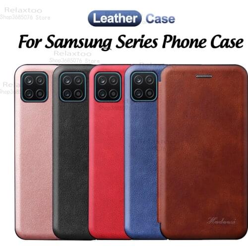 Luxury Leather Flip Phone CversCase For Samsung Galaxy a12 a 12 samsunga12 12a 6.5'' M-A125F Phone Wallet CoverS