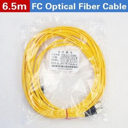 Inkjet Printer 6.5M 2 Core Double Head Square Optical Fiber Cable