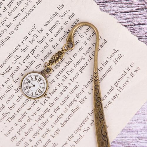 Vintage Alloy Metal Tower Bookmarks For Student Retro Stationery Paper Clips Book Marker Gift