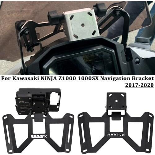 Z1000 Motorcycle Navigation Bracket Mobile Phone USB Charging For Kawasaki NINJA z1000 SX Z1000SX 2017-2020