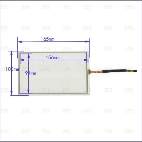 ZhiYuSun ZSYX New 7Inch Touch Screen 165mm*100mm 4change8lines for tble compatible M087 8225-TA30 for gps touch