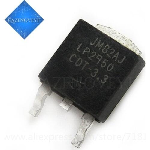 10pcs/lot LP2950CDT-3.3 LP2950CDT TO-252 In Stock
