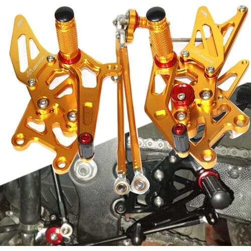 CBR600RR 2009-2018 Adjustable Rearsets Foot Pegs Rider Footrest For Honda CBR600RR 2009-2018 CBR600 RR 2010 2011 2012 2013-2017