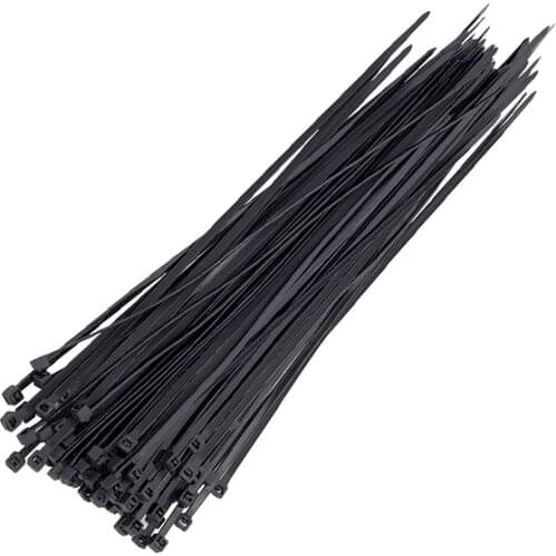 THERE 25 CM 3.6 MM CABLE TIE BLACK (100LÜ PACKAGE)