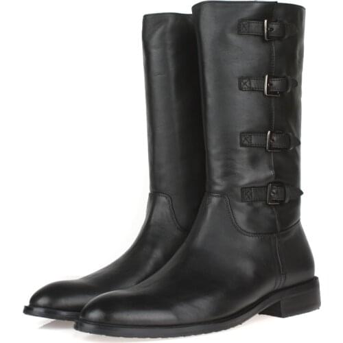 David Gentleman Men's Motorcycle Boots