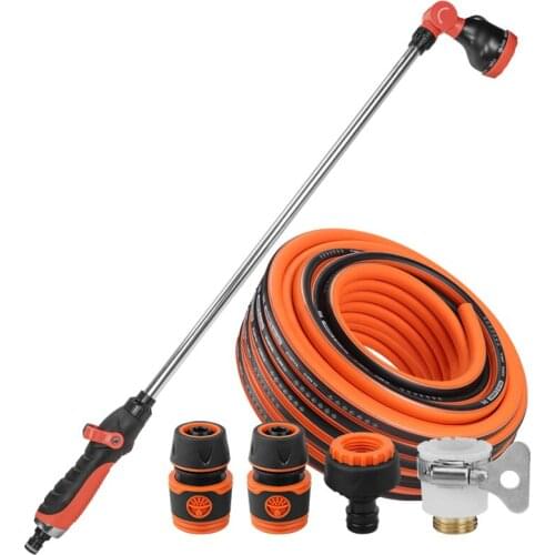 GY Long Brush Holder Sprinkler Gardening Watering Artifact Garden Car Washing Gun Irrigation Sprayer Garden Greening Shower