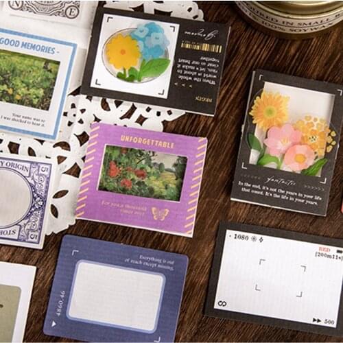 Frame Collection Material Note Paper Junk Journal Planner Craft Paper Scrapbooking Vintage Decorative DIY Craft Photo Album