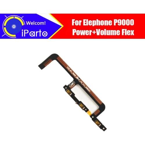 5.5 inch Elephone P9000 Button Flex 100% Original Power + Volume button Flex Cable repair parts for P9000 Lite Phone