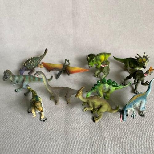 Small pvc figure model toy dinosaur 12pcs/set
