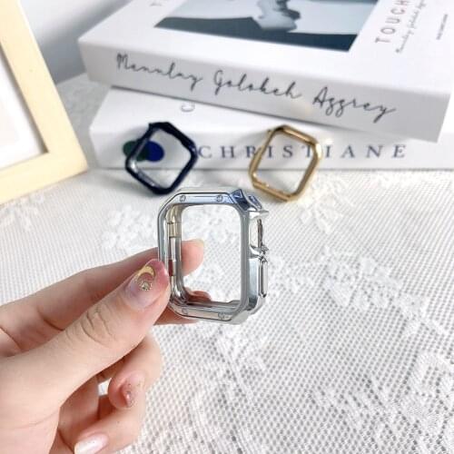 Soft Case Cover for Apple Watch 42mm 38mm Armor Protector Shield 40mm 44mm Soft TPU Shock-Resist Frame for iWatch 6SE 5 4 3 2 1