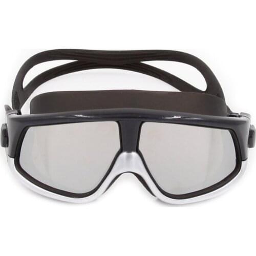 Anti-Fog UV High-definition Silicone Large Frame Swimming Goggles Electroplating Fashion Polarized Diving Unisex Glasses