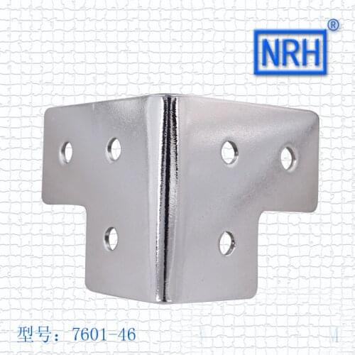 NRH 7601-46 chrome corner Protector high quality Flight case road case brace performance equipment case cornerite chrome finish