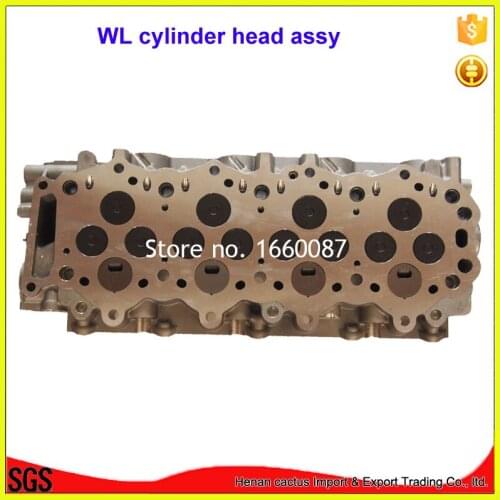 Complete WL Cylinder head WL 31 10 100H for Mazda B2500/ Ranger 2499cc 2.5TD SOHC 12v,1998