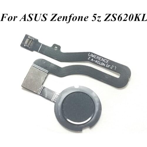 10ps 100% Original For ASUS Zenfone 5z ZS620KL Fingerprint Scanner Touch ID Sensor Home Button Flex Cable for zenfone 5 ZE620KL