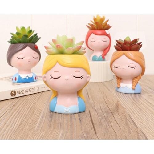 Fairy Tale Flower Pot Innovation Modern Design Succulent Flower Pot Home Decoration