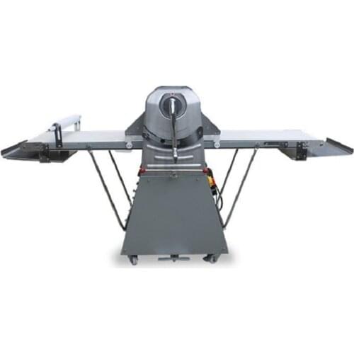 High quality restaurant freestanding pizza pie dough sheeter pizza bread dough roller machine for home use