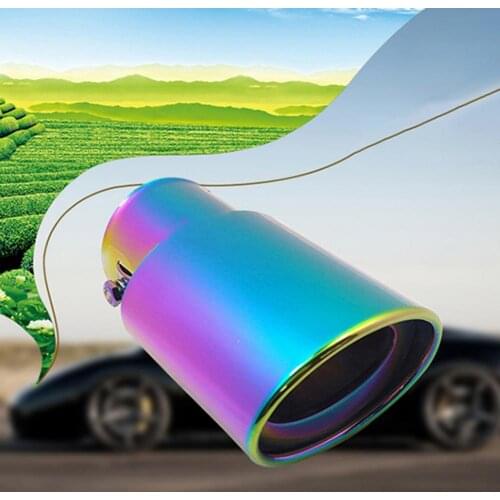 Stainless Steel Car Auto Tail Exhaust Pipe Tip Muffler Replacement for Changan-Zhixiang CX20 Mufflers Exhaust Systems