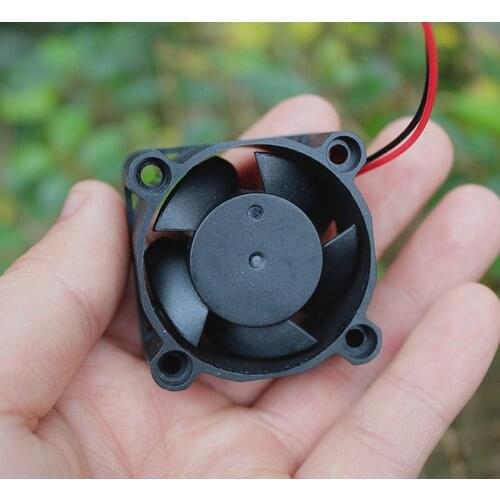 2PCS 4020 40mm 1.7W DC 6V 12V 2Pin Mini Brushless Small Power Chassis radiator 40mmx20mm cooling exhaust fan small cooler