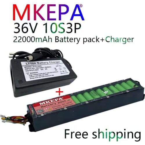 Brand new original 36V10S3Pbattery,suitable for Xiaomi m365 special battery pack, Electric Scooter accessories, with BMS+charger