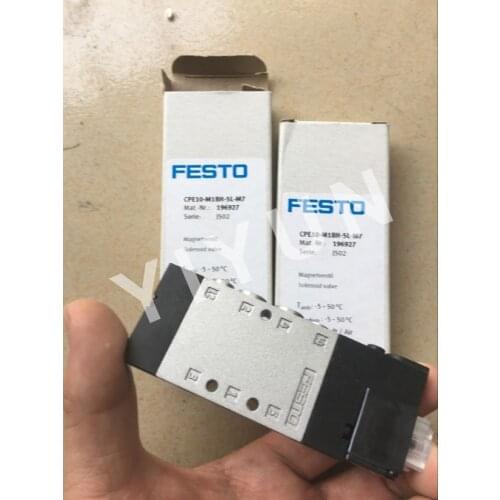 CPE10-M1BH-5L-M7 196927 CPE10-M1BH-5/3E-M7-B 533143 FESTO Solenoid valve Pneumatic components