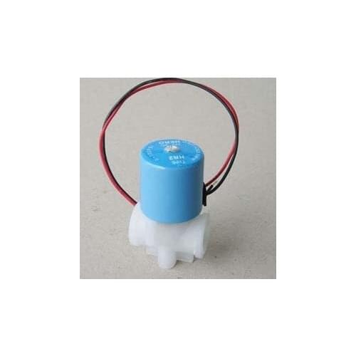 Free Shipping 10PCS/LOT 1/4'' Water Dispenser Purifier Solenoid Valve PP 24VDC Drinking Water Solenoid Valve