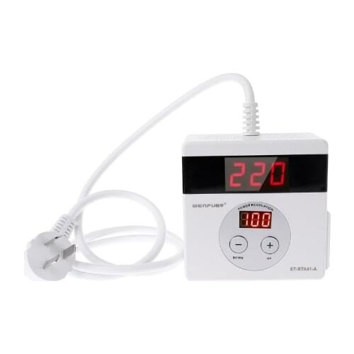 4000W SCR Electronic Voltage Regulator LED Digital AC 220V Temperature Speed Adjust Controller Dimming Dimmer Thermostat