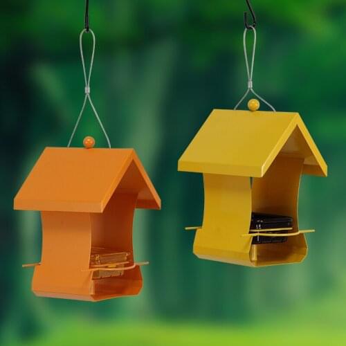 Bird Feeder Outdoor Pet Wild Food Container Park Garden Home Easy European Style Holder Birds Supplies