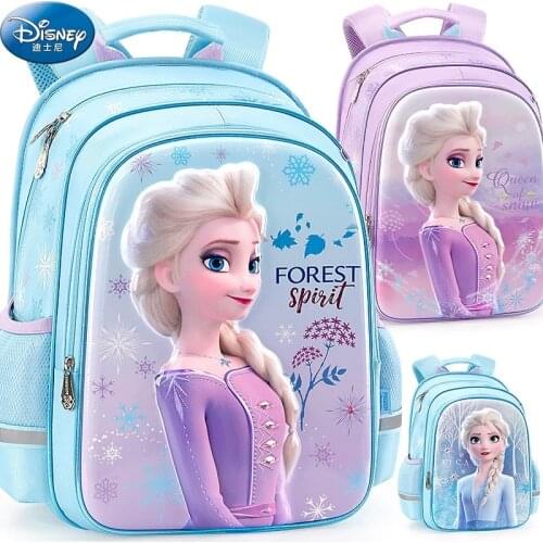 2019 Disney frozen2 backpack Elsa Anna Snow Queen Olaf kids primary school Bag Breathable backpack girls Christmas gift