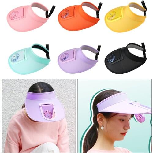 Adult Solar Fan Hat Solar Cooling Fan Summer Outdoor hat For Outdoor Camping