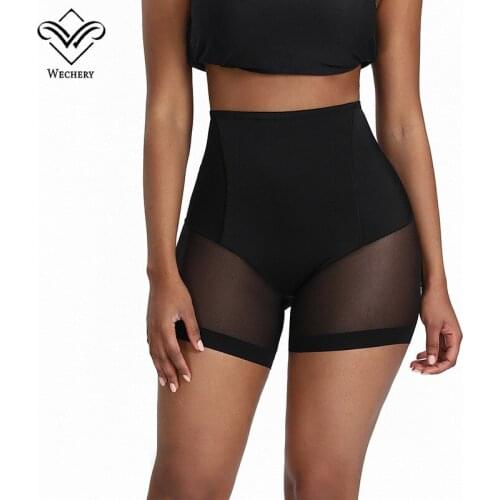 Wechery Buttocks Lifter Women Belly Slimming Body Shaper Seamless High Waisted Trainer Sexy Body Modeling Underwear Soft Panties