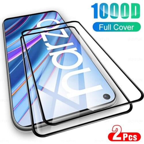 2Pcs HD Full Cover Protective Tempered Glass Film For Realme Narzo 30 4G Screen Protector Glasses For Realmy Realmi Narzo30 2021