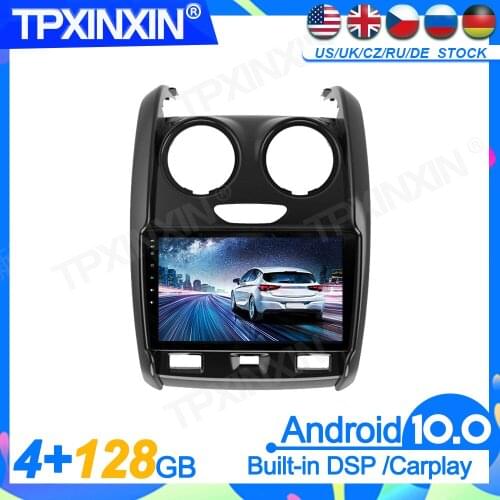 128G Android10 For Reanult Duster 2015-2010 Head Unit Car Multimedia Player Auto Radio Tape Recorder GPS Navigation DSP IPS 2Din