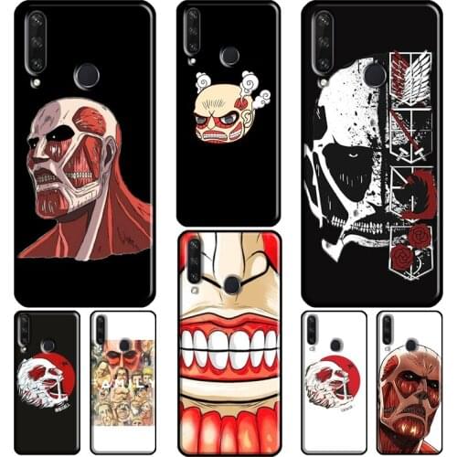 Colossal Titan Attack On Titan For Huawei Nova 5T 3i 2i Y7A Y6P Y5P 2020 Y3 II Y5 Y6 Y7 2017 2018 Y9 Prime 2019 Case