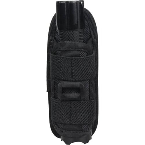 Outdoor Tactical Flashlight Pouch Holster 360 Degree Rotatable Clip Torch Cover for Belt Flashlight Holder Hunting Accessories