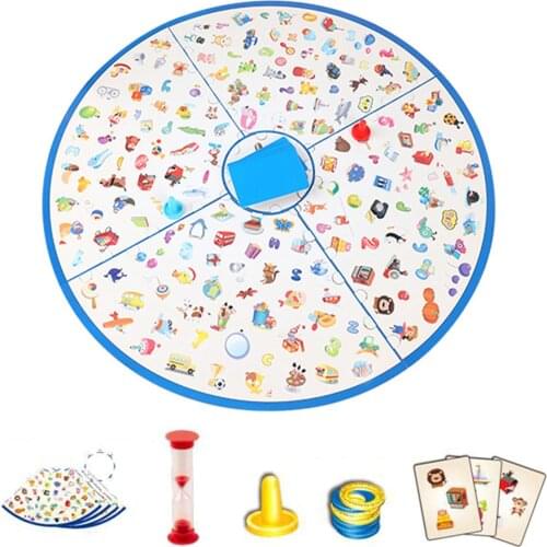 Detective Find Picture Game Observation Attention Parent-child Interactive Intelligence Development Memory Training Games Toys