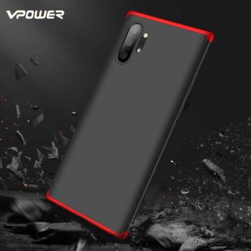 For Samsung Note 20 Ultra Case Note 10 plus Cover Three-In-One 360 Full Protector PC Cases for Samsung Galaxy Note 20 Plus Cover